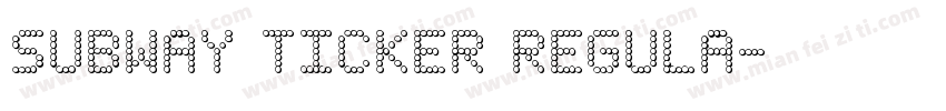 Subway Ticker Regula字体转换